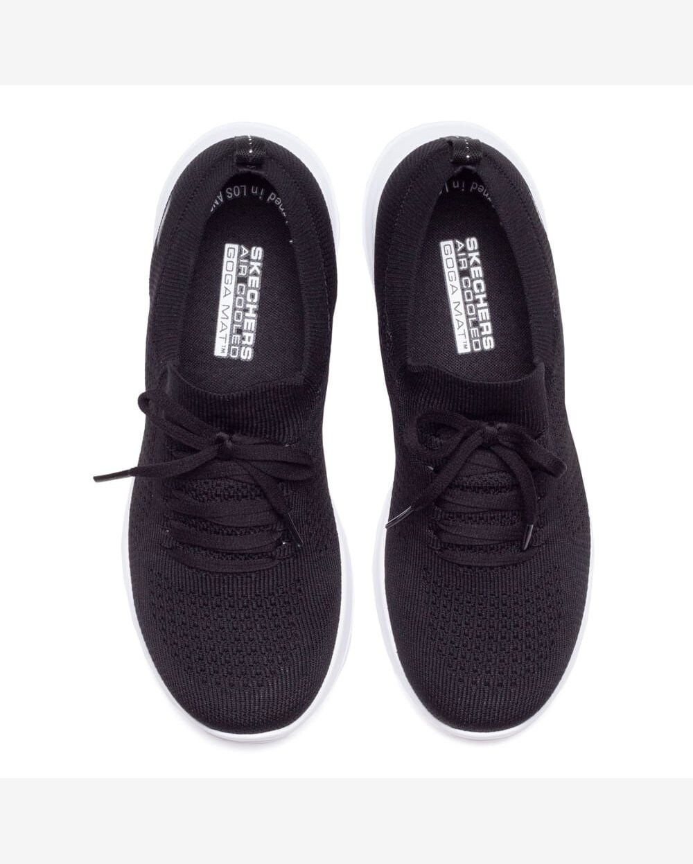 Riachuelo Tênis Feminino Skechers Go Walk Joy Fresh View Preto