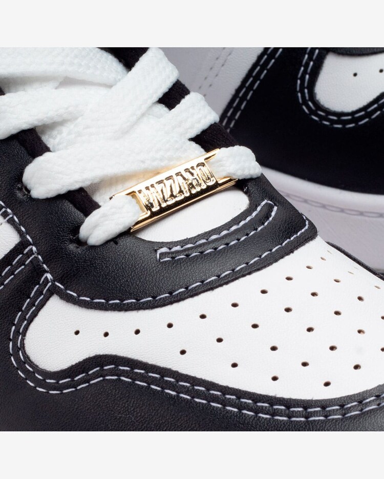 Riachuelo Tênis Feminino Vizzano Casual Recortes Branco/preto