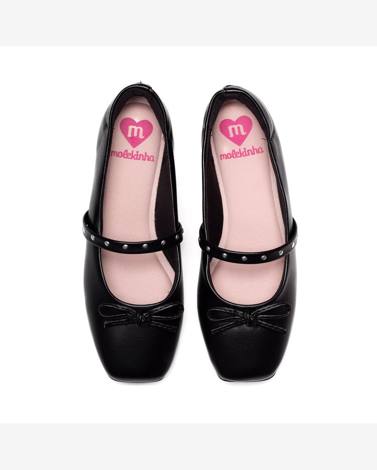 Riachuelo Sapatilha Infantil Molekinha Bailarina Preto