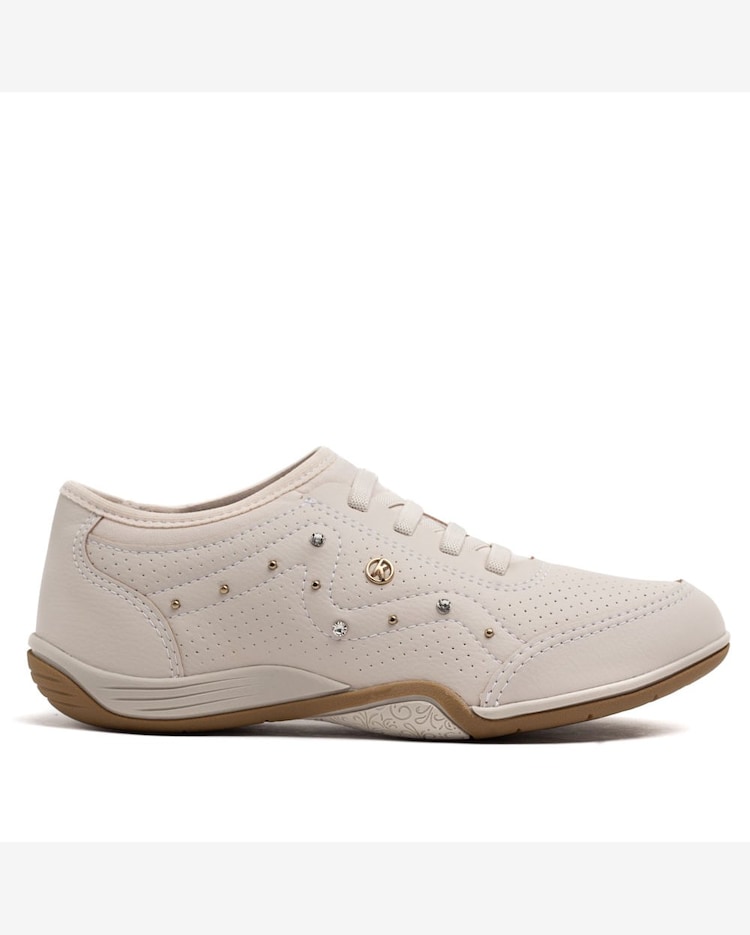 Riachuelo Tênis Feminino Kolosh Casual Bege