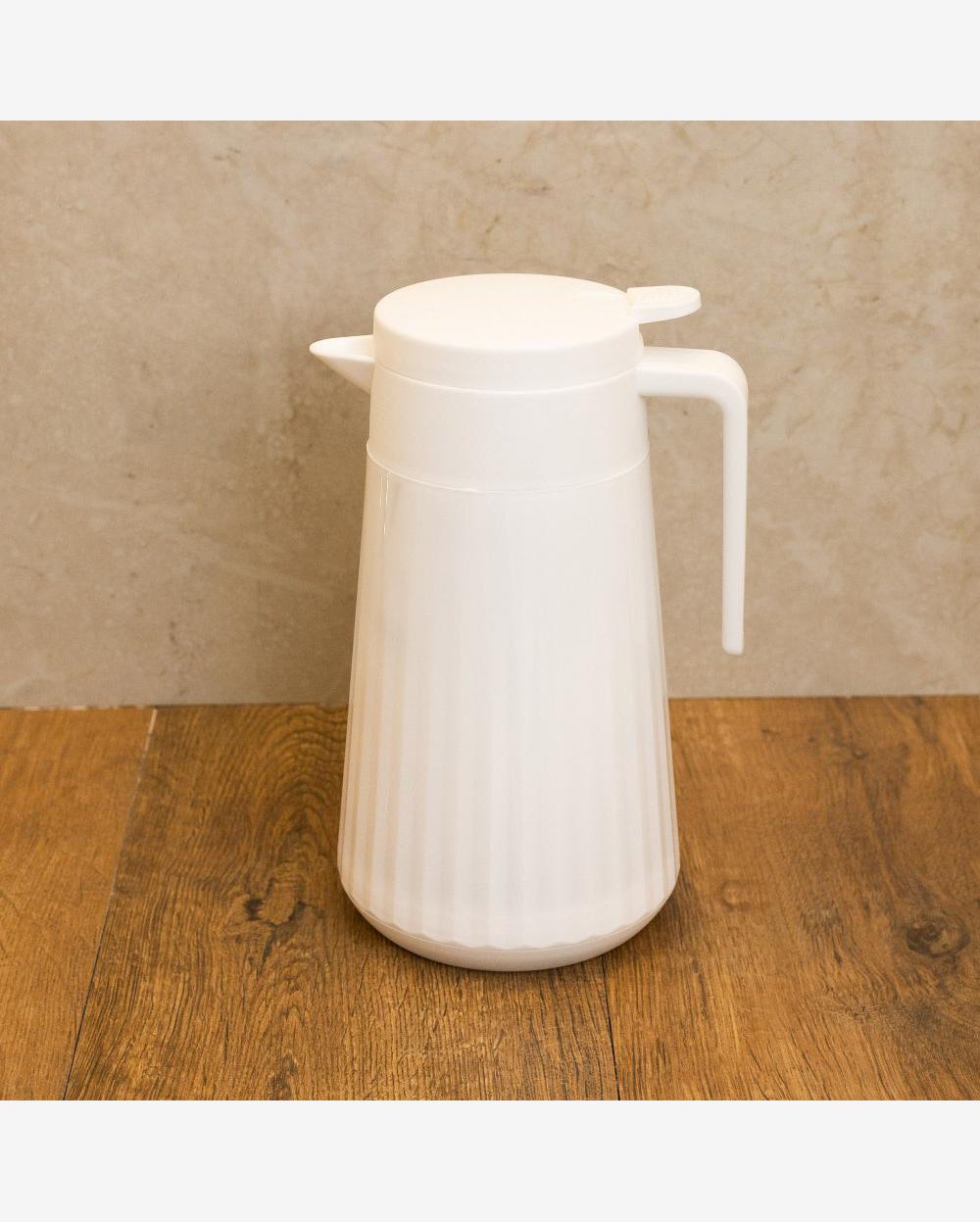 Garrafa Térmica Lyor Unique de Plástico Branca 1L