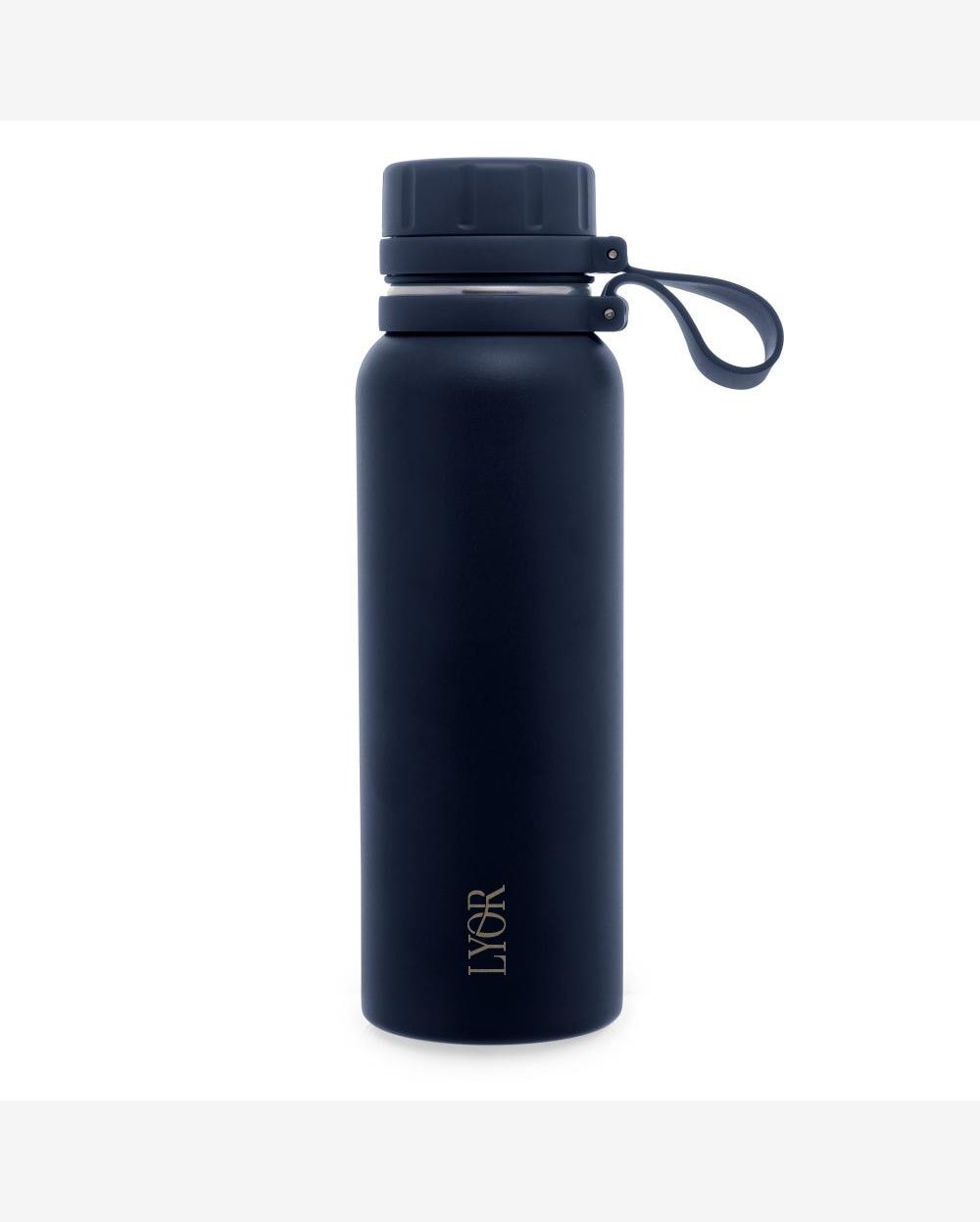 Garrafa Térmica Lyor de Aço Inox Explorer Azul