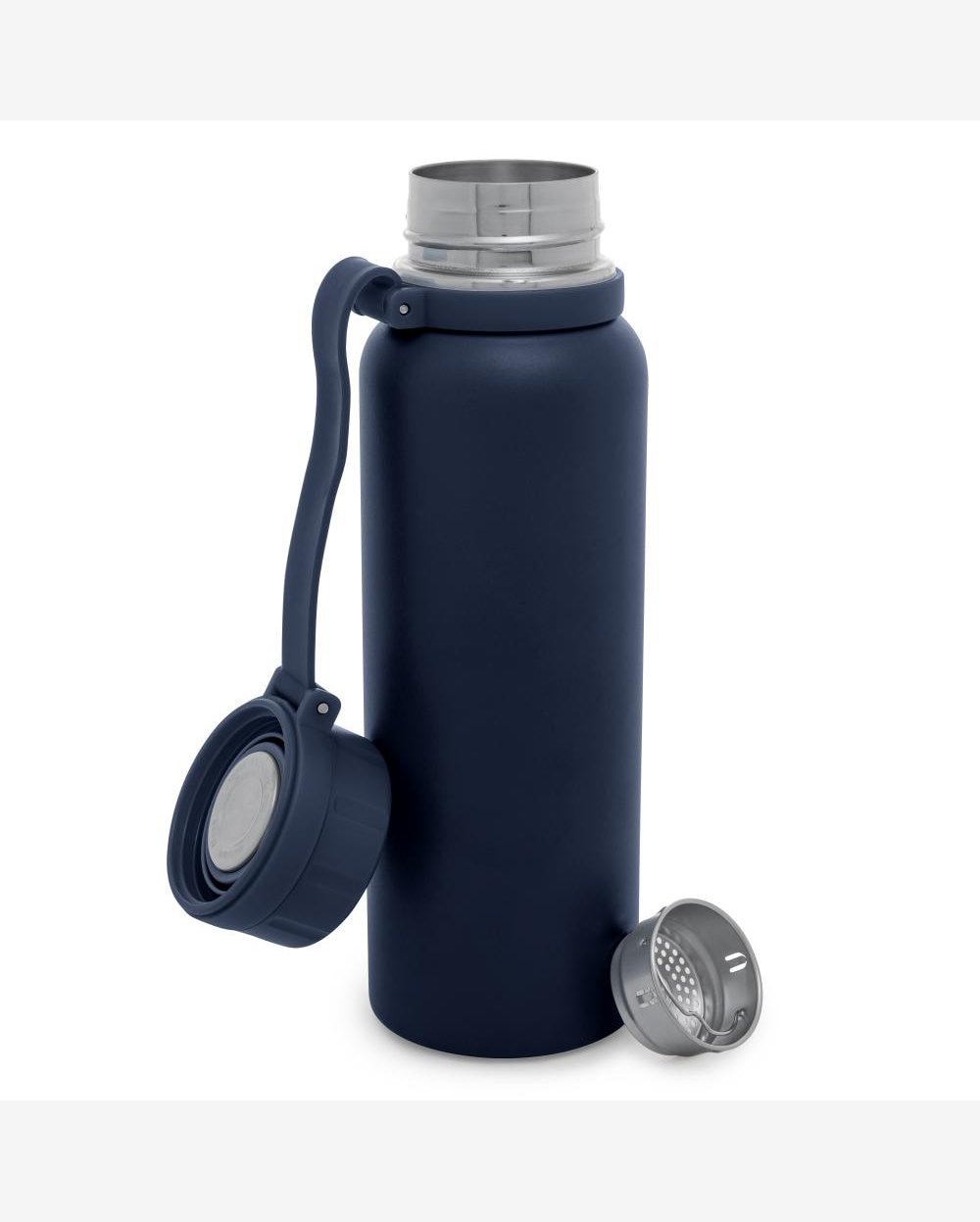 Garrafa Térmica Lyor de Aço Inox Explorer Azul