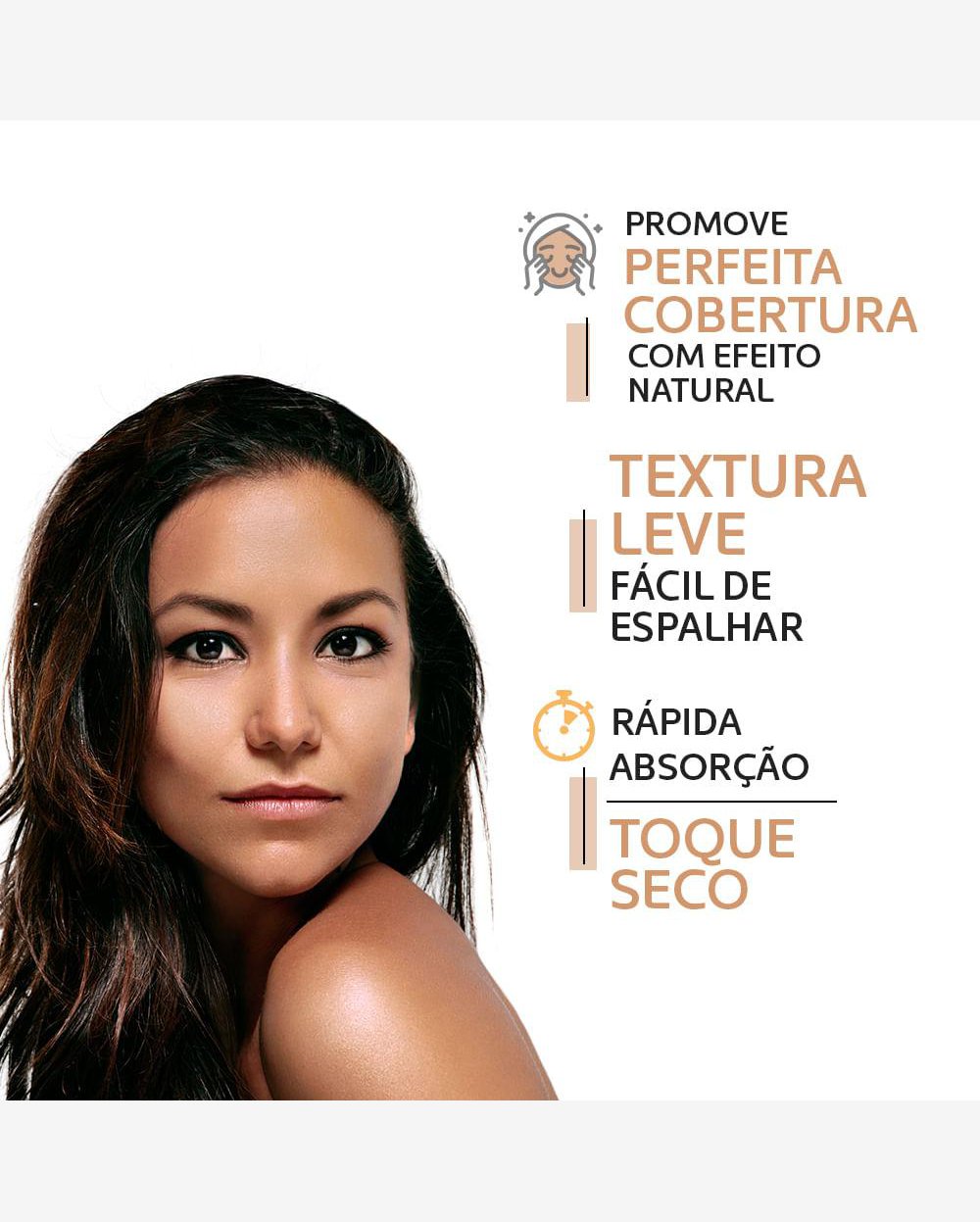 Protetor Solar Facial Episol Color Tom 3 Medio FPS 70 40ml
