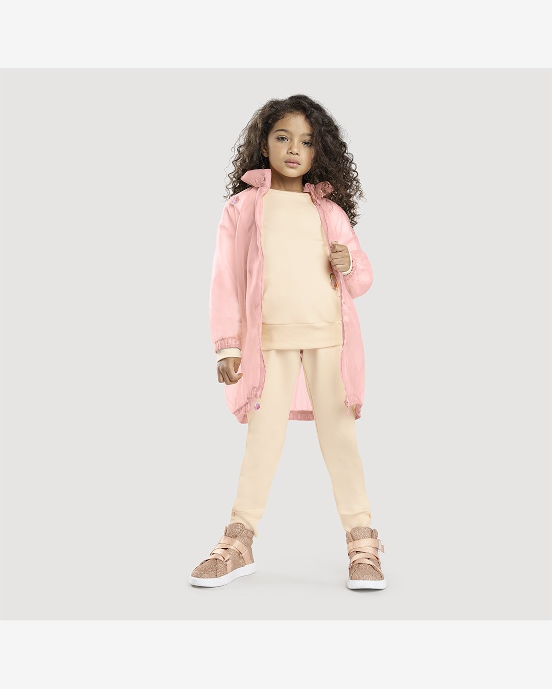 Jaqueta Organza Infantil Feminina Lilica Ripilica