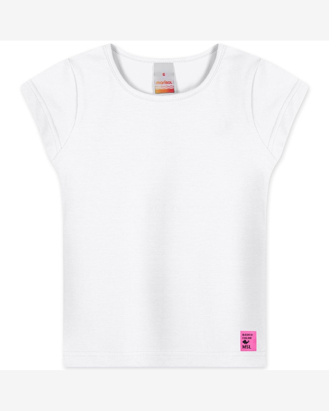 Blusa Com Aroma Manga Curta Infantil Feminina Marisol