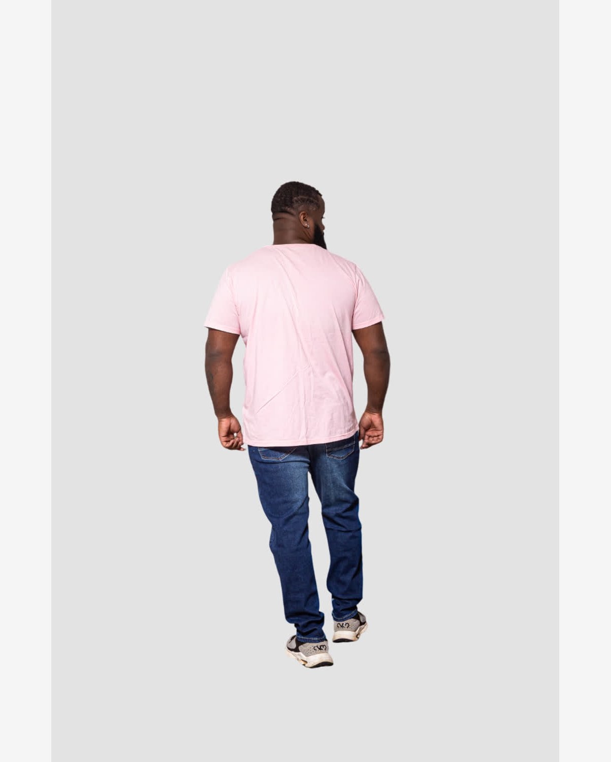 Calça Masculina Jeans Lycra Plus Skinny L1/2