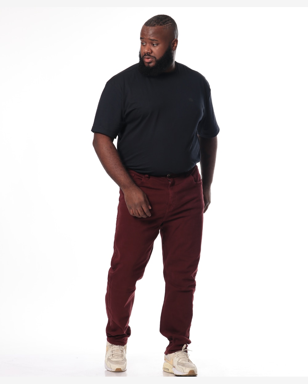 Calça Masculina Sarja com Elastano Plus Skinny Razon Jeans
