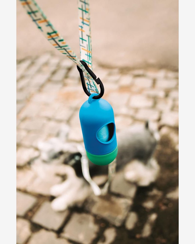 Porta Saquinho Higiênico Azul