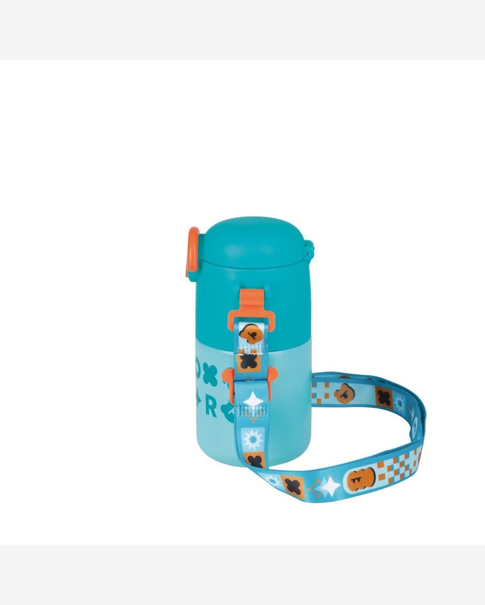 Garrafa Térmica Kids Alça Azul 500ml