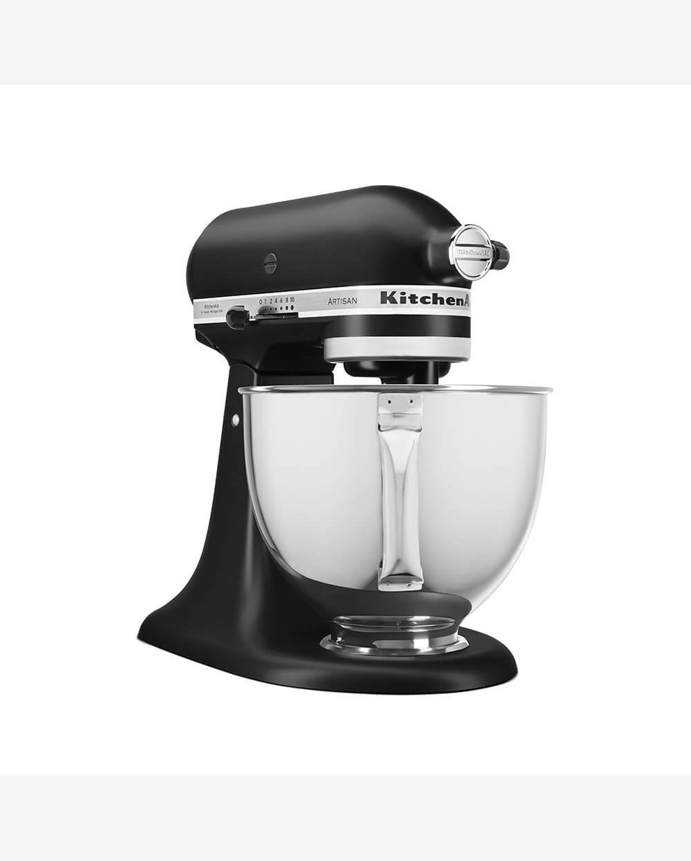 Batedeira Planetária Stand Mixer 220V KitchenAid Preta  Matte