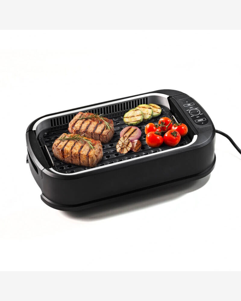 Riachuelo Grill e Churrasqueira Elétrica Portátil Smokeless 220V Carl