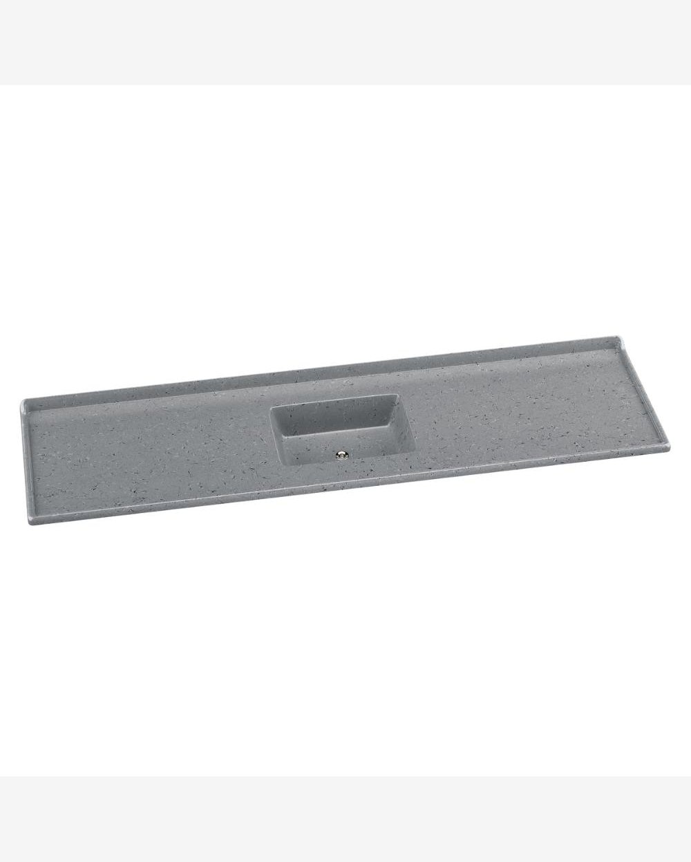 Pia de Cozinha Mármore Sintético 199x55cm Multimóveis CR20484