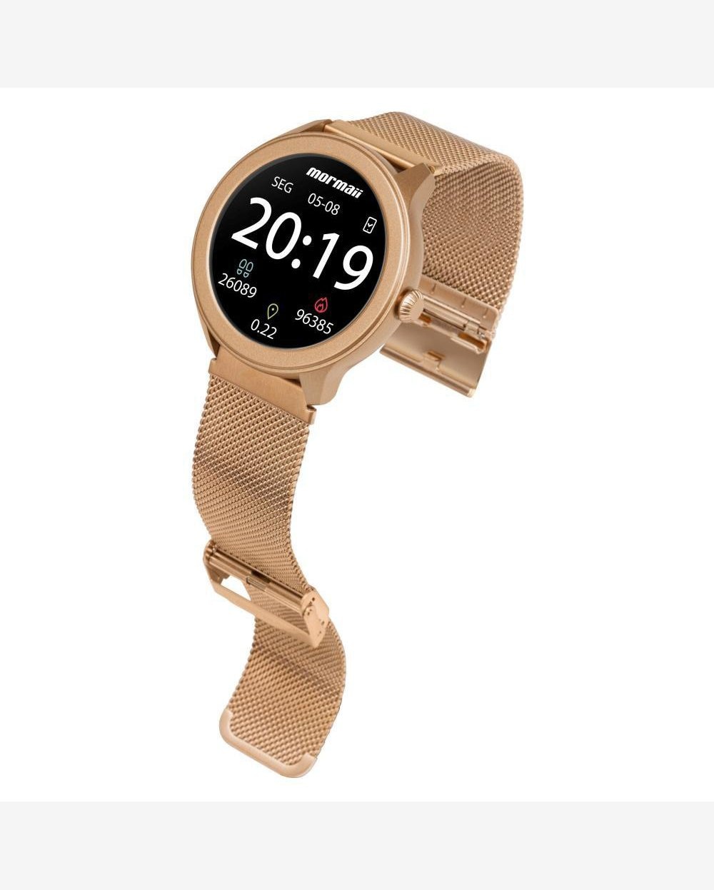 Relógio Smartwatch Mormaii Life Rosé – MOLIFEURAF/7J