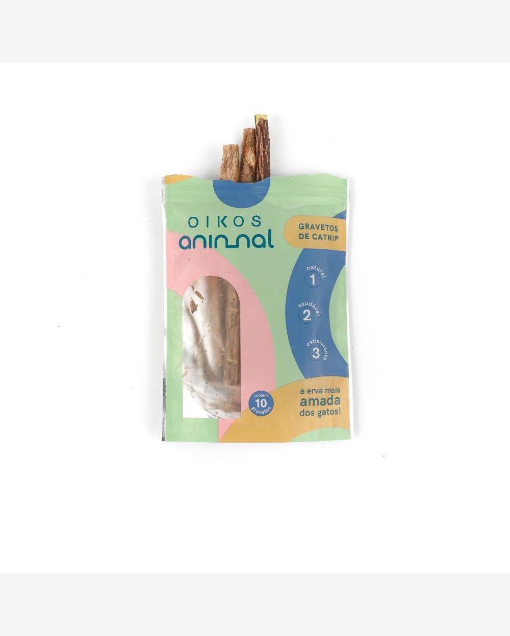 Graveto de matatabi 10un para gatos - oikos animal