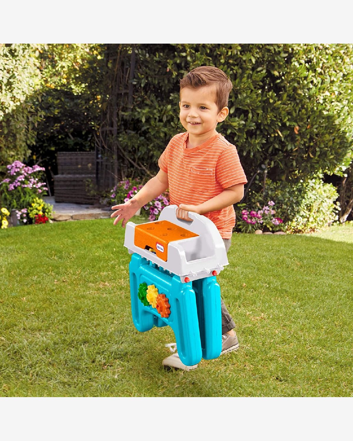 Bancada Infantil Ferramentas Oficina Marceneiro Little Tikes
