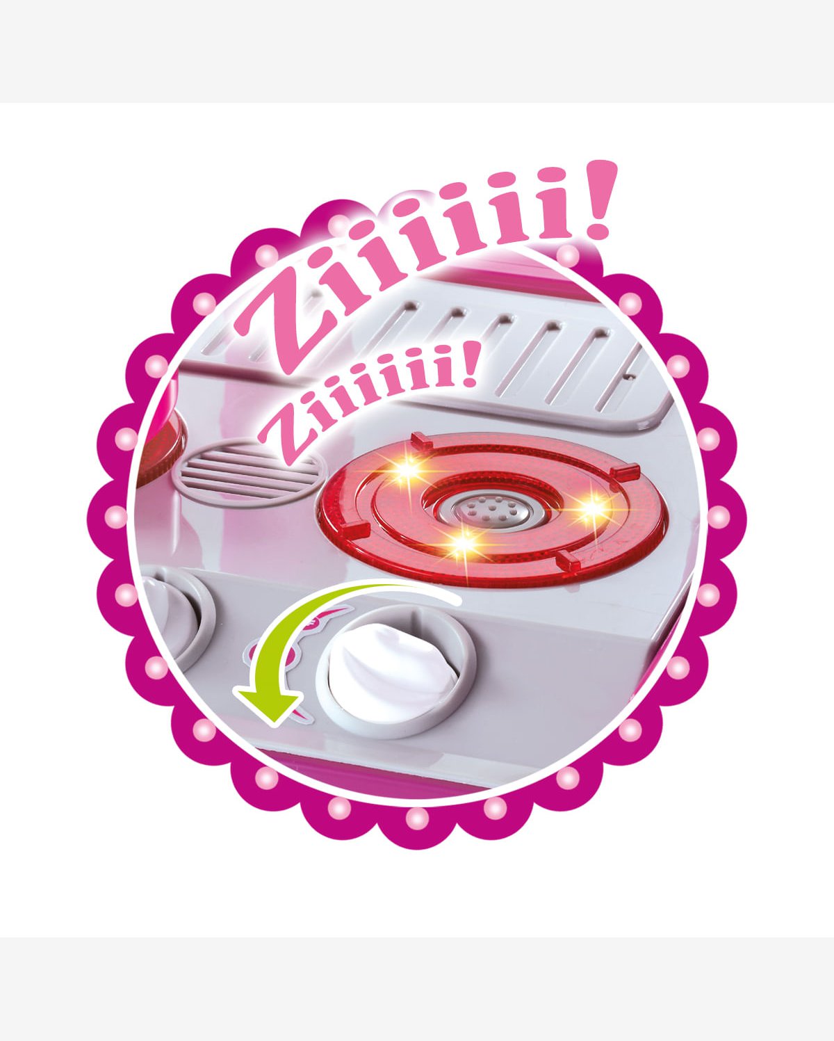 Cozinha Infantil Brinquedo C/ Som e Luz Princess Replay Kids
