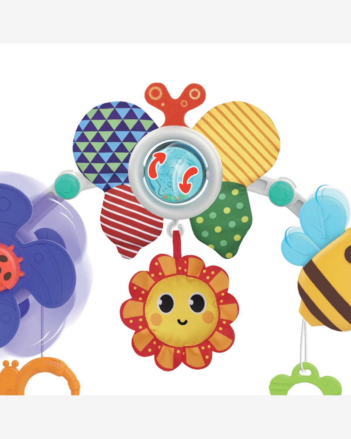 Móbile Para Carrinho e Berço com Chocalho Spring - Maxi Baby