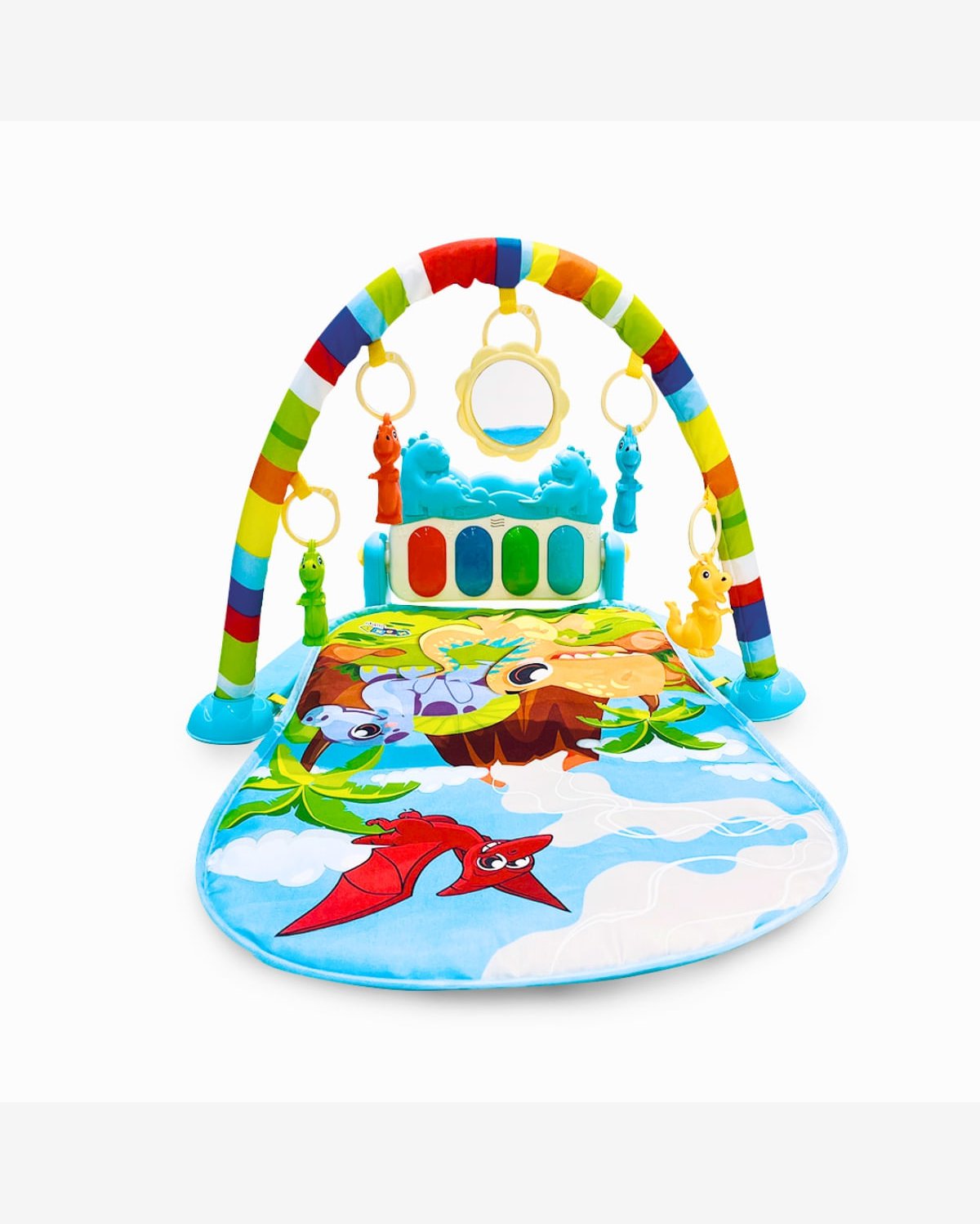Tapete de Atividades Para Bebê Piano Funny Dino Maxi Baby