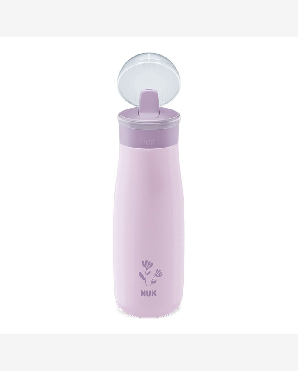 Copo de Treinamento Infantil Mini-Me Flip Inox Lilás - Nuk