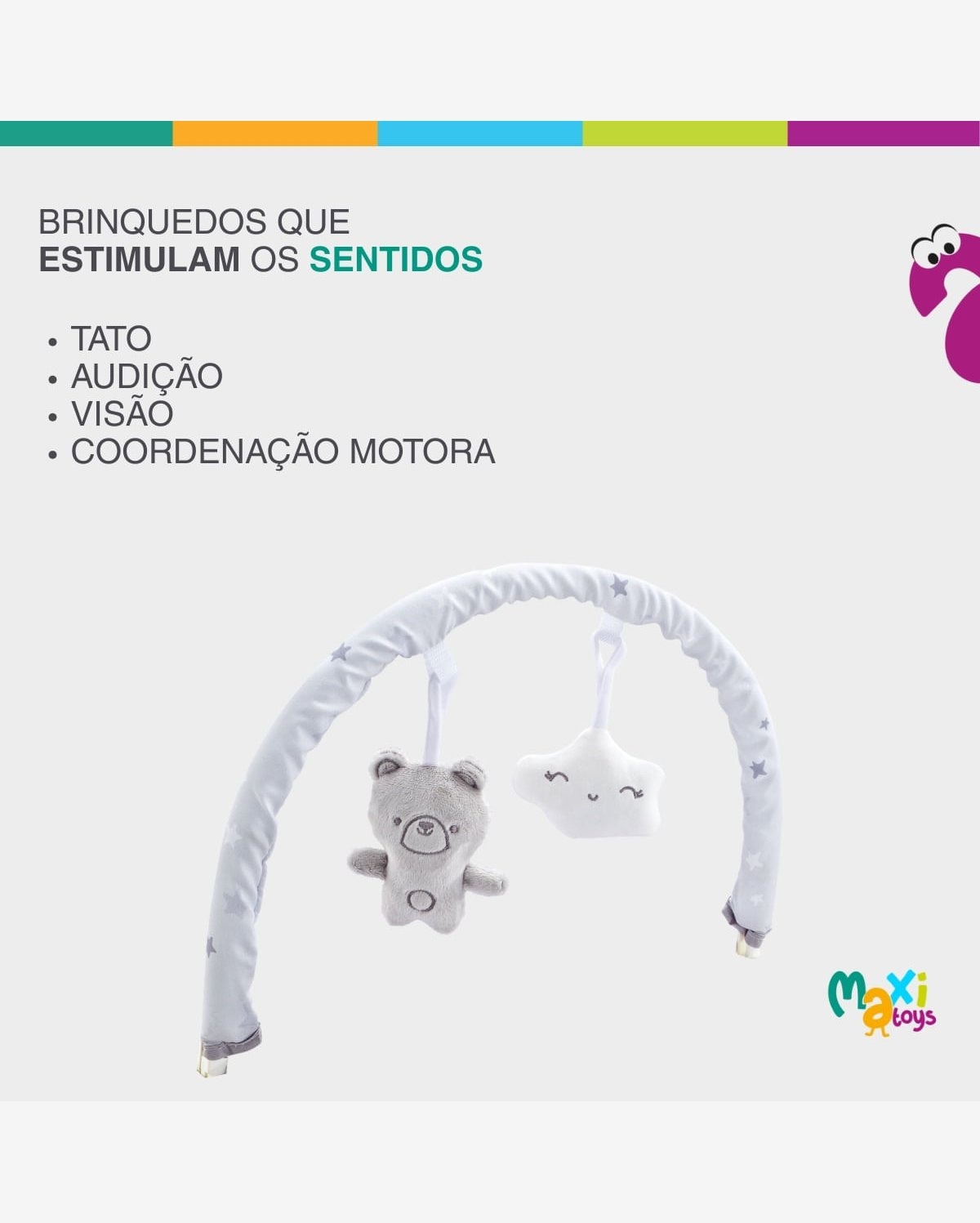Cadeira Descanso Bebê Musical Polar Skyline Bege Maxi Baby