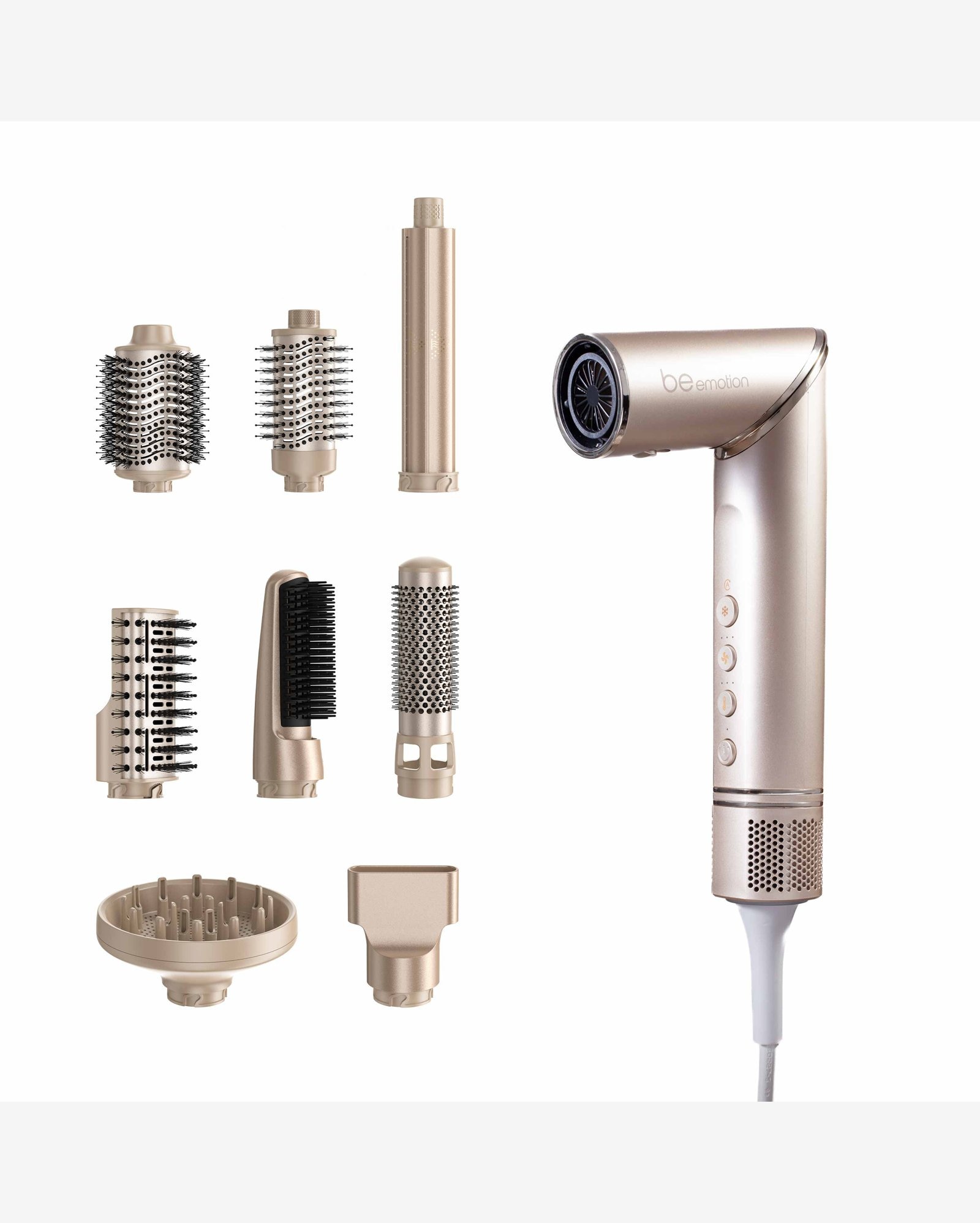 Modelador e Secador Multi Styler Be Emotion
