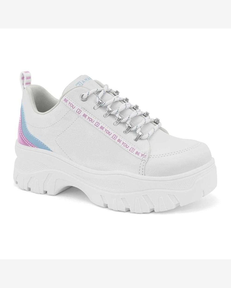 Riachuelo Tênis ramarim casual feminino branco 2286101