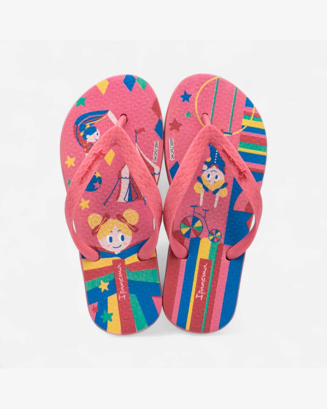Chinelo Ipanema Temas Infantil Rosa