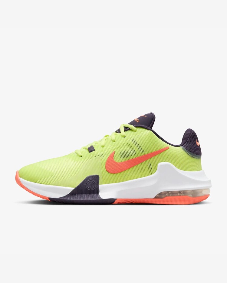 Tênis Nike Air Max Impact Masculino Verde Limao Preto Laranja  Riachuelo