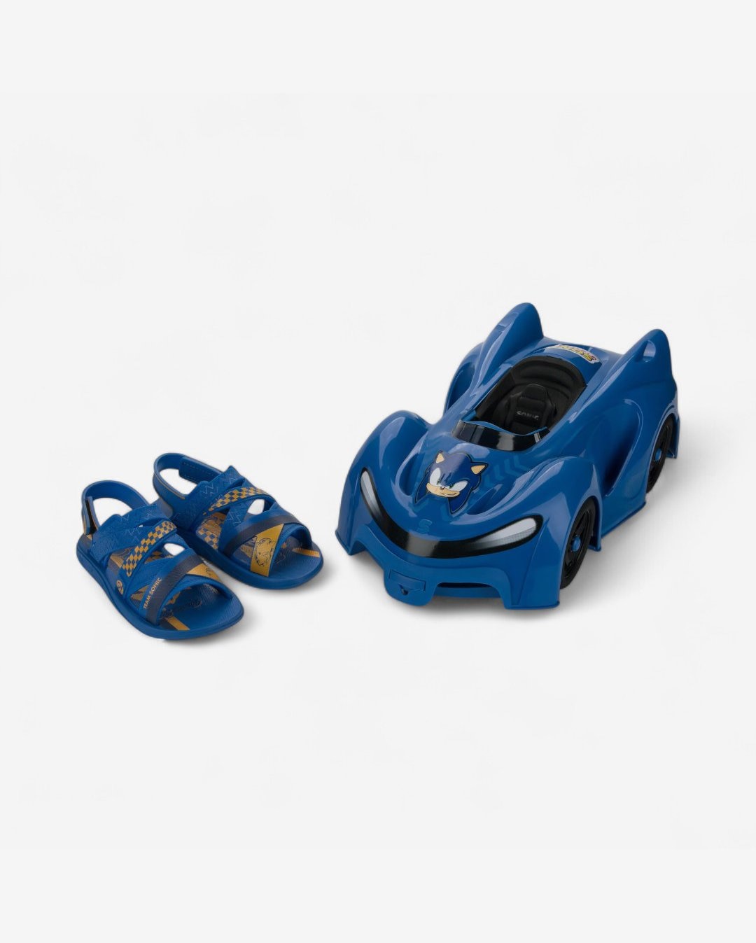 Sandália Infantil Sonic Fast Car Grendene Kids Azul