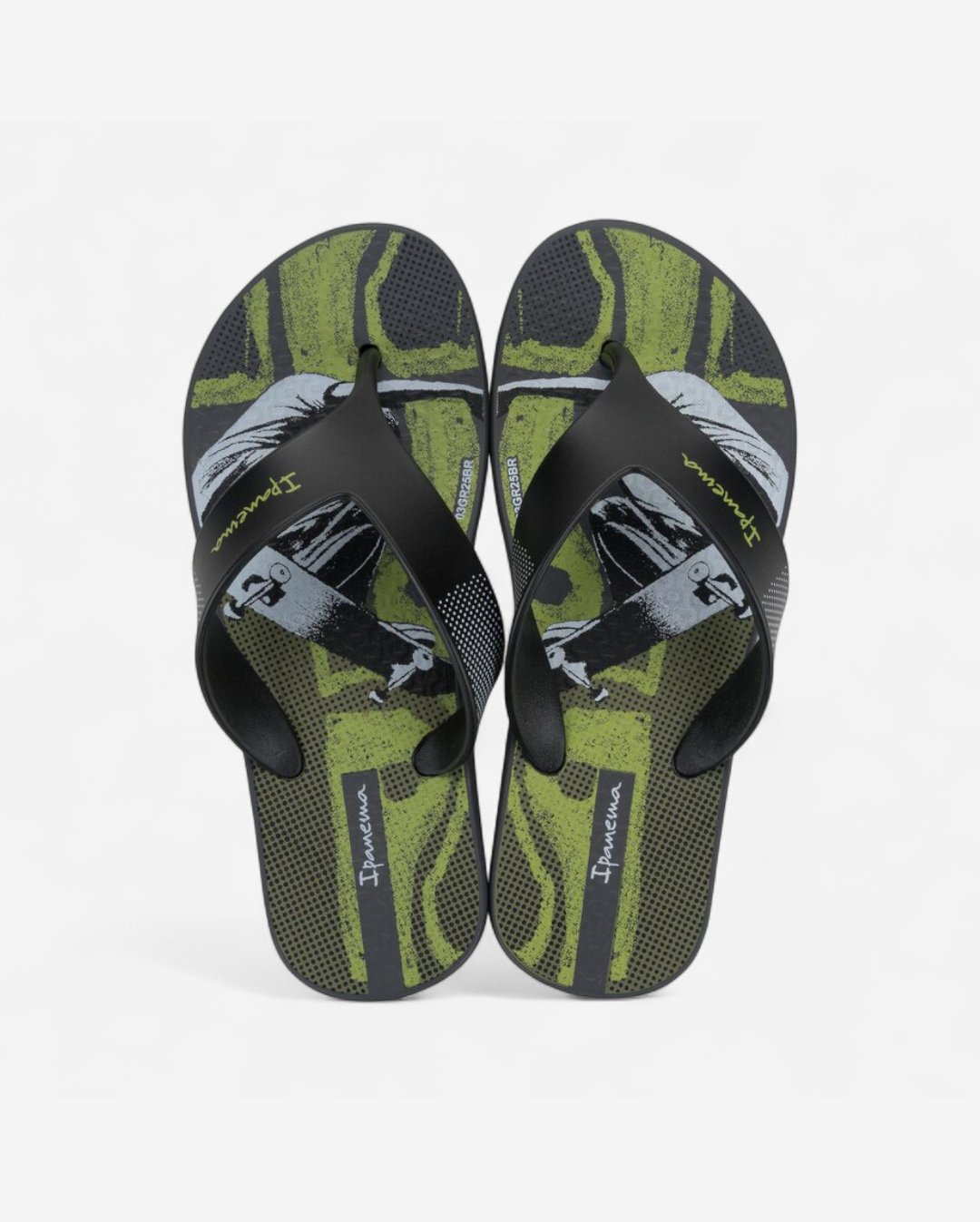 Chinelo Ipanema Deck City Masculino Infantil Cinza