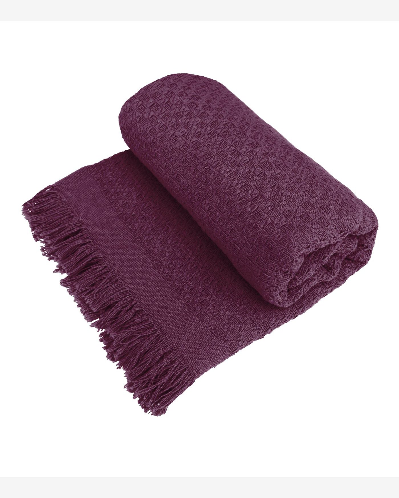 Manta Para Sofá Tapetes Junior Roxo