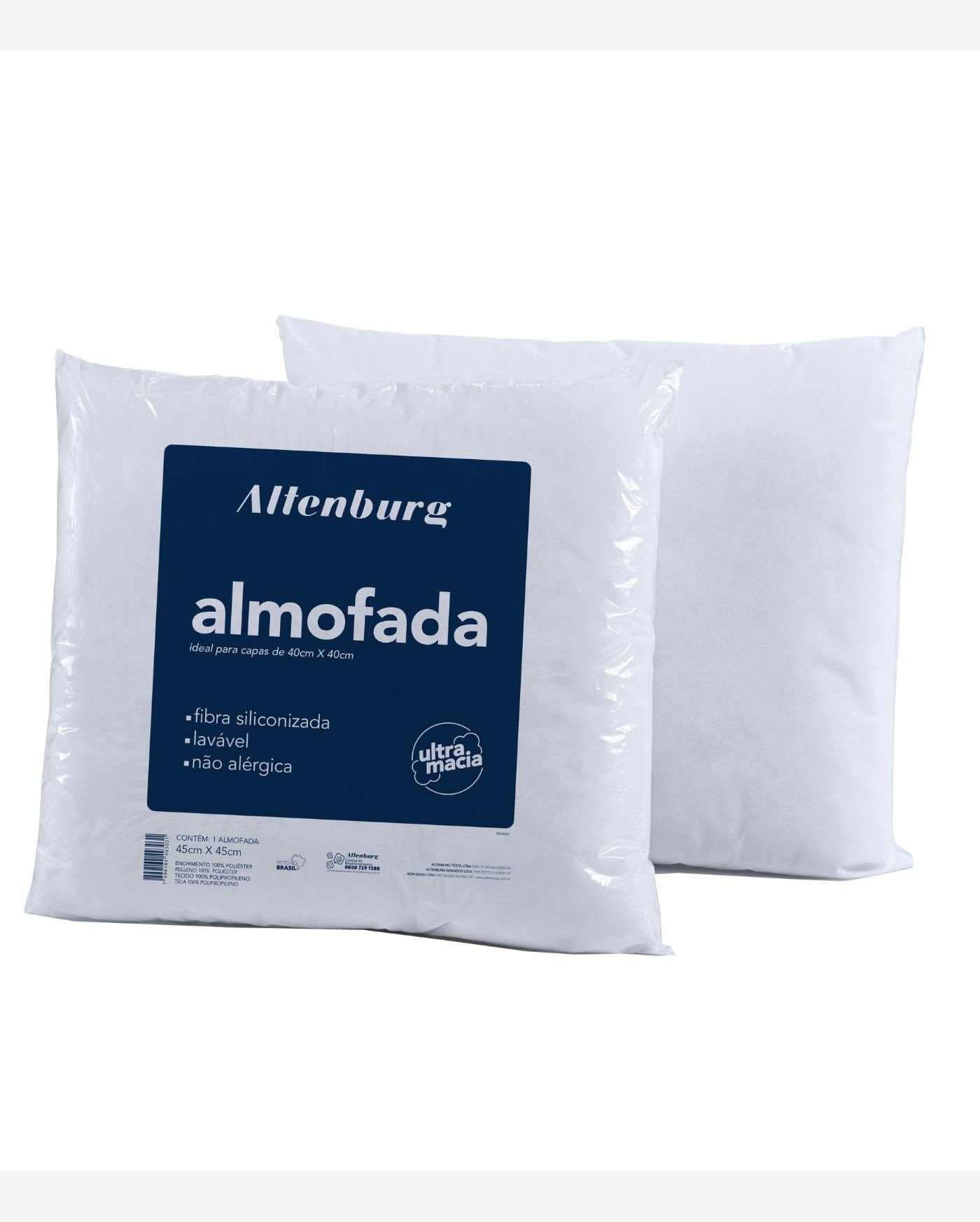 Enchimento De Almofada Antialérgica Altenburg Branco