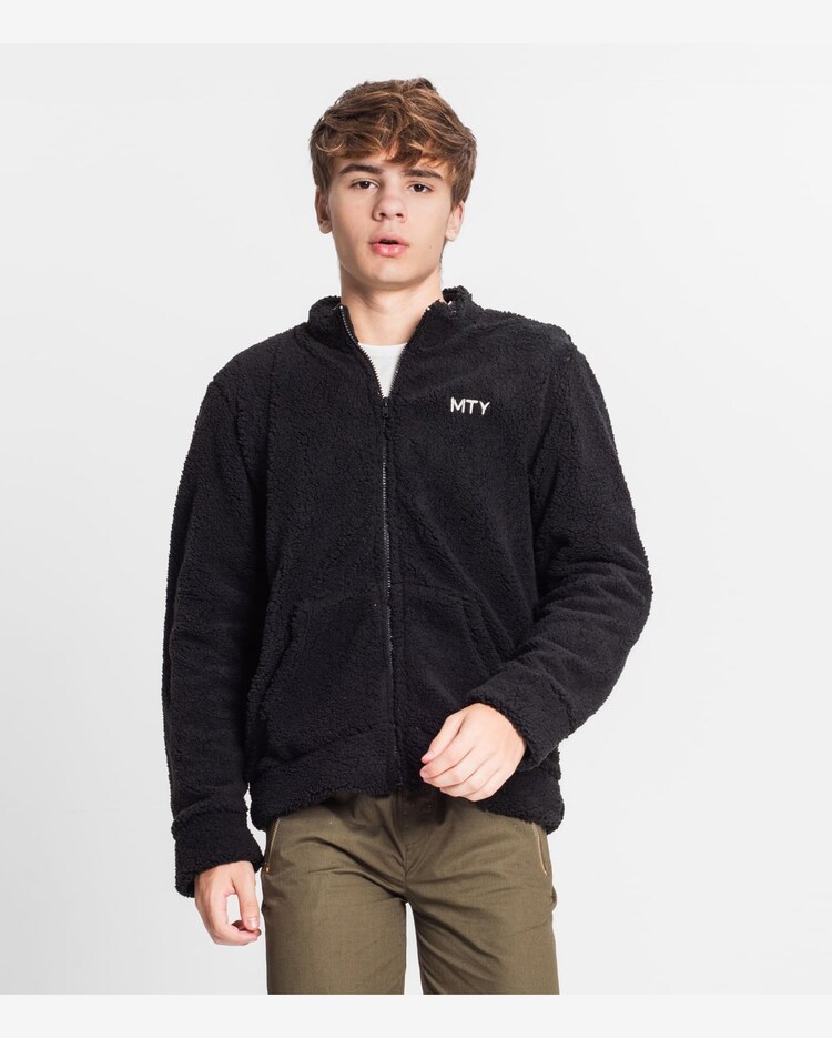 Jaqueta Juvenil Masculina Minty Preto