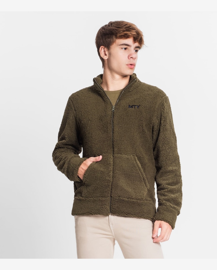 Riachuelo Jaqueta Juvenil Masculina Minty Verde