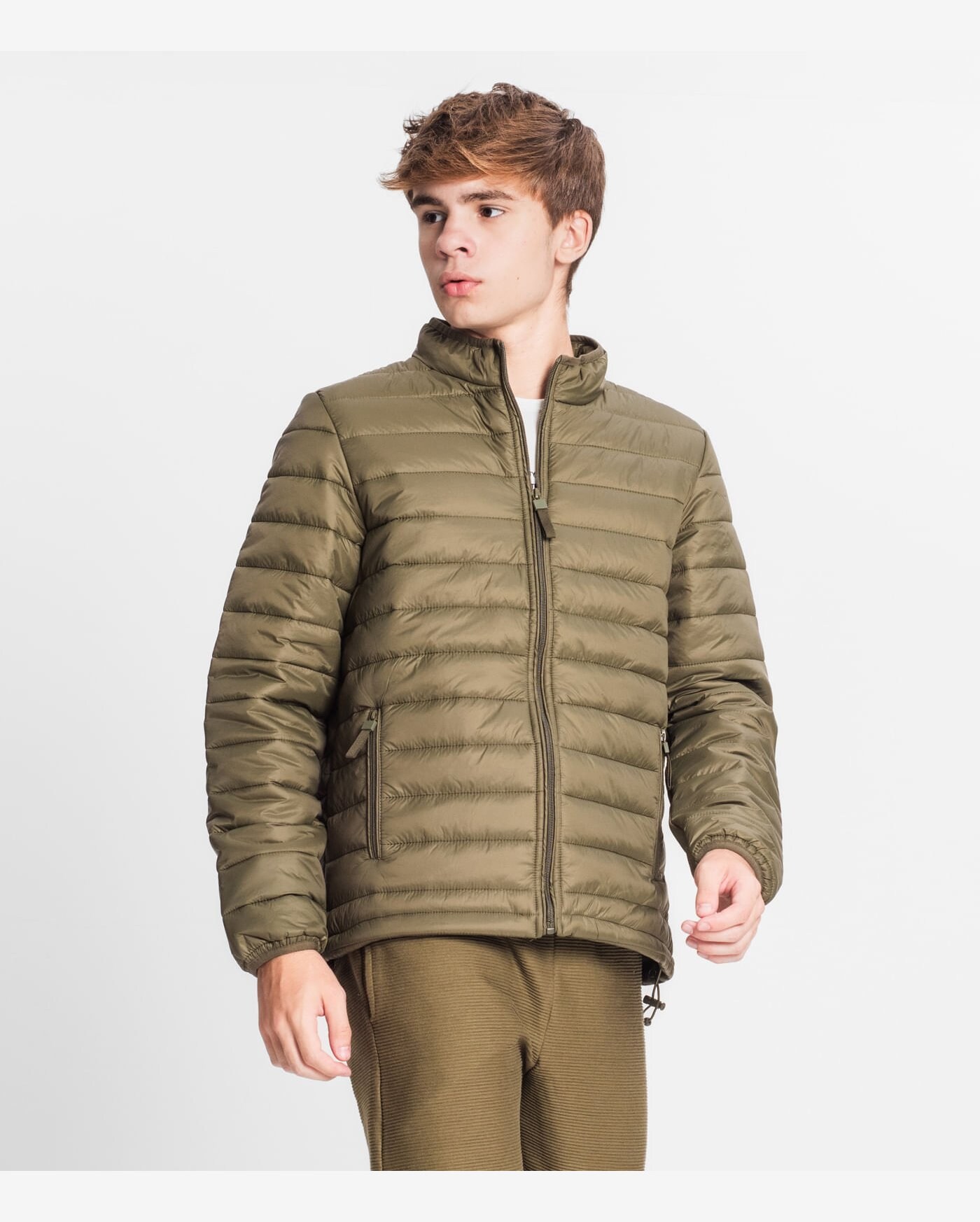 Riachuelo Jaqueta Puffer Juvenil Masculina Minty Verde