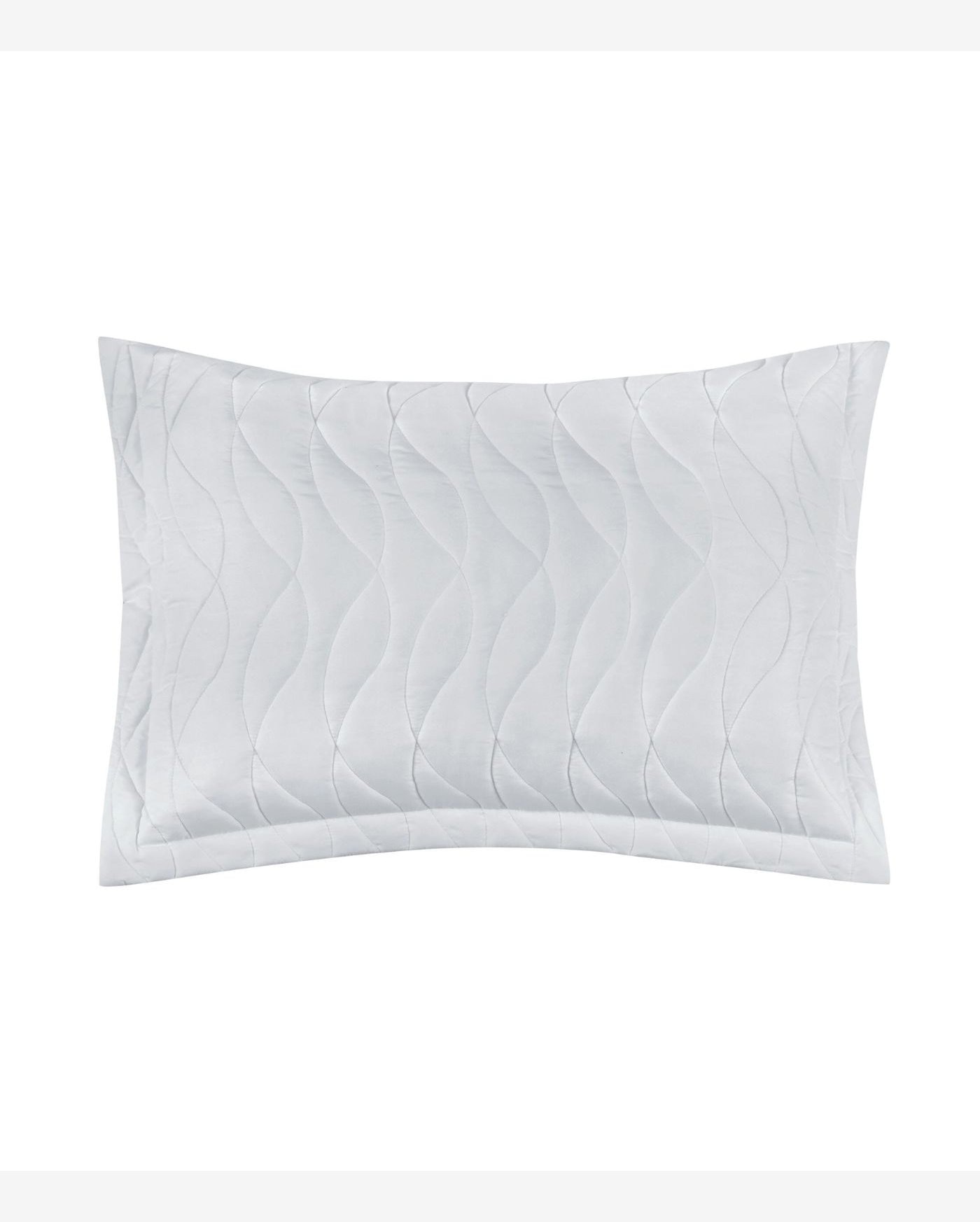 Porta Travesseiro Toque Acetinado Altenburg Branco