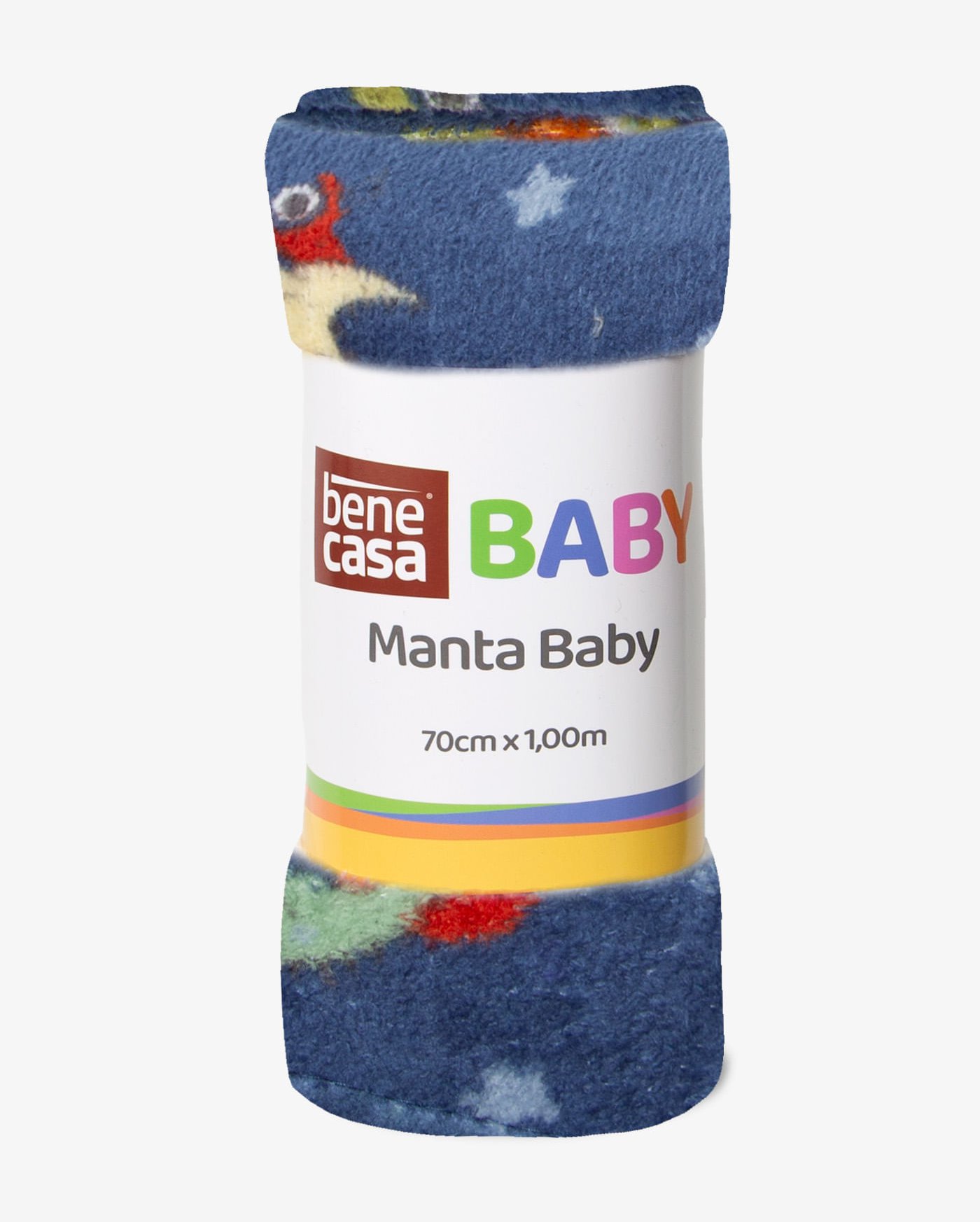 Manta Infantil Microfibra Bene Casa Azul
