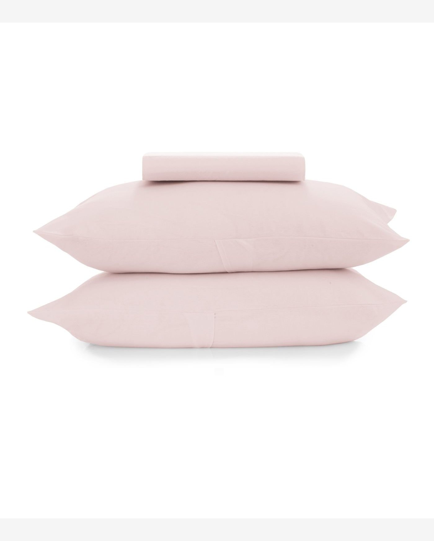 Jogo de Cama Solteiro Malha Fio Penteado Altenburg Rosa