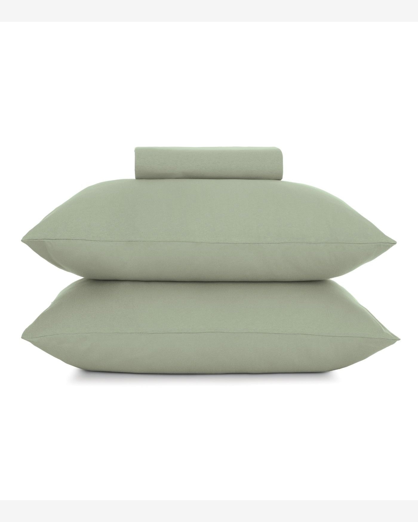 Jogo de Cama Casal Malha Fio Penteado Altenburg Verde