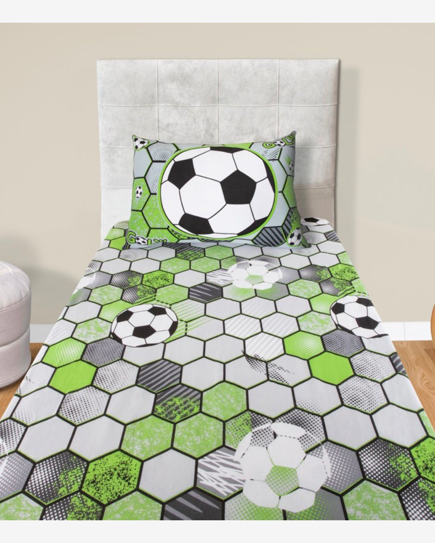 Jogo De Cama Solteiro Joy Doce Vida Verde