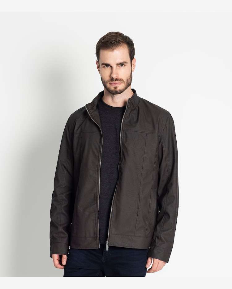 Riachuelo Jaqueta Masculina Sintética Rovitex Marrom