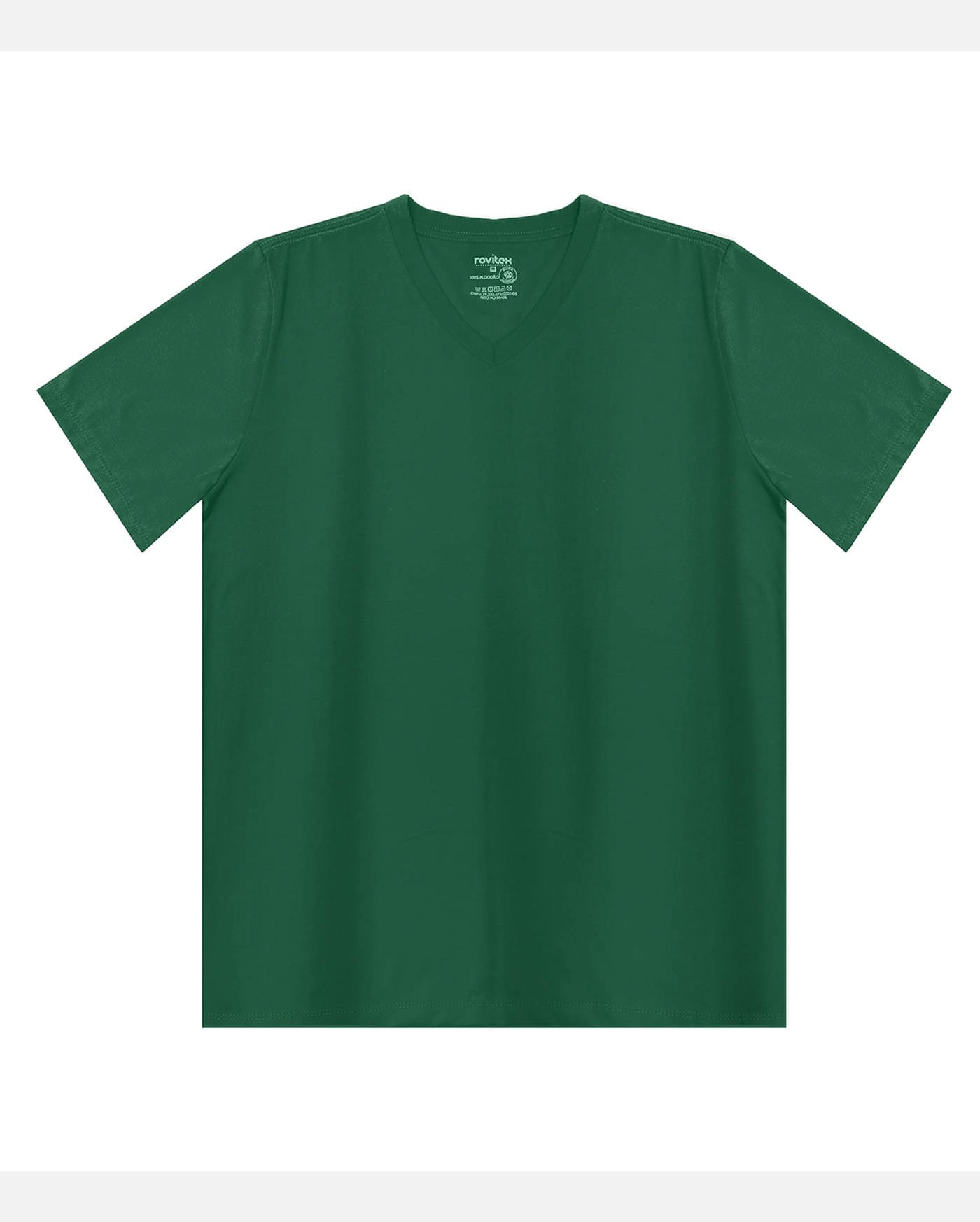 camiseta gola v masculina riachuelo