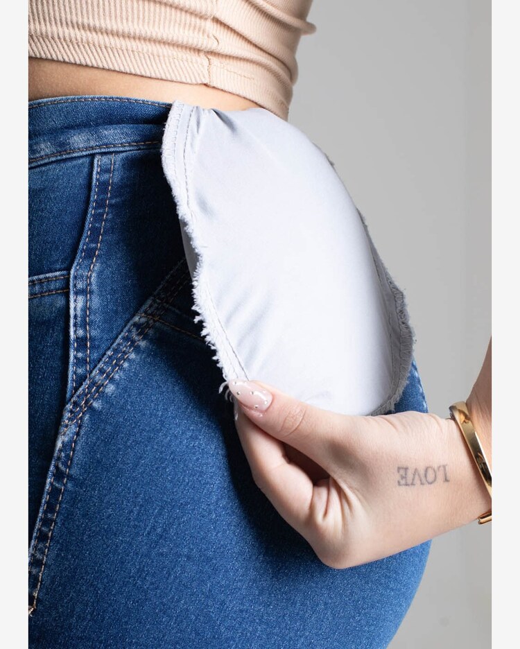Riachuelo Calça Jeans Sawary Modela Bumbum 277453