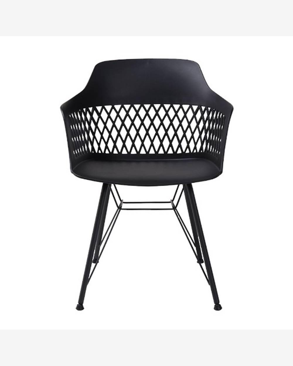 Riachuelo | Cadeira Ding Base em Aco cor Preto 81cm - 66313