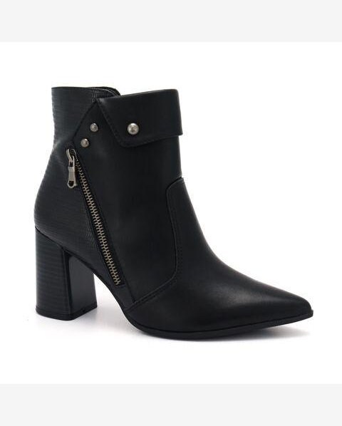 Bota Ramarim Cano Curto Preta 2558131 Riachuelo