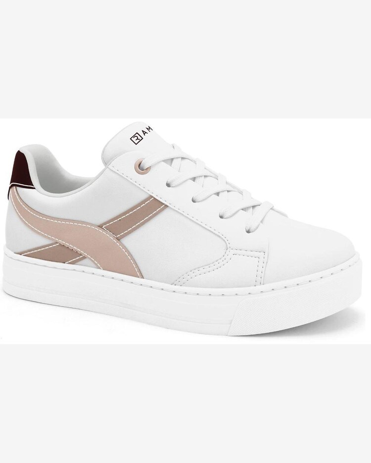 Tênis Ramarim Feminino Casual Branco 2593122-1 Riachuelo