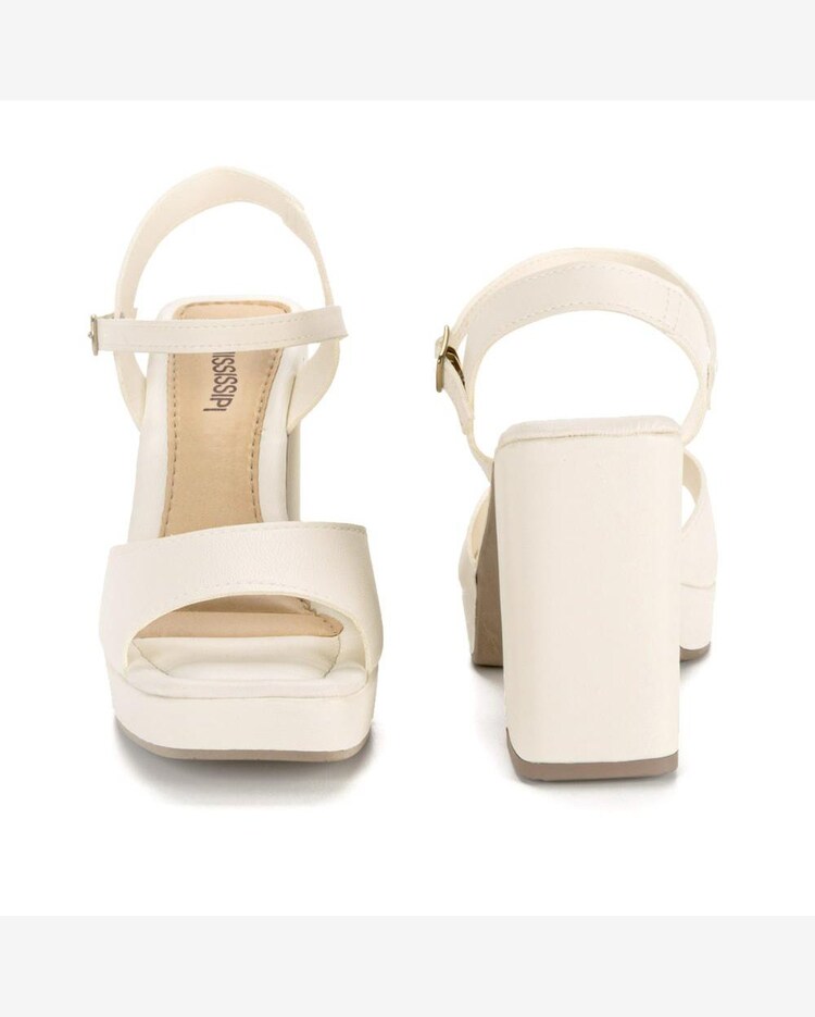 SANDALIA MISSISSIPI MEIA PATA BERTINI BRANCO Q7232-0002 Riachuelo