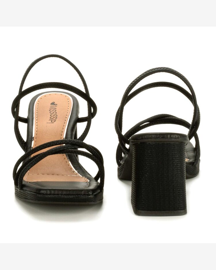 Riachuelo SANDALIA MISSISSIPI MEIA PATA PRETO Q7522-0001