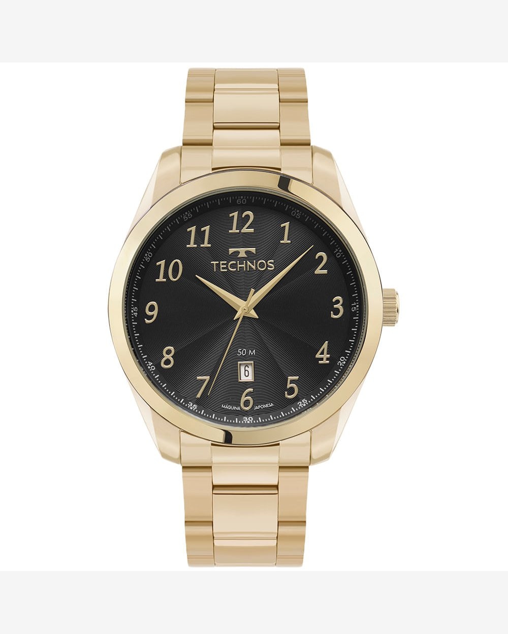 Relógio Technos Masculino Steel Dourado - 2315LAN/1P